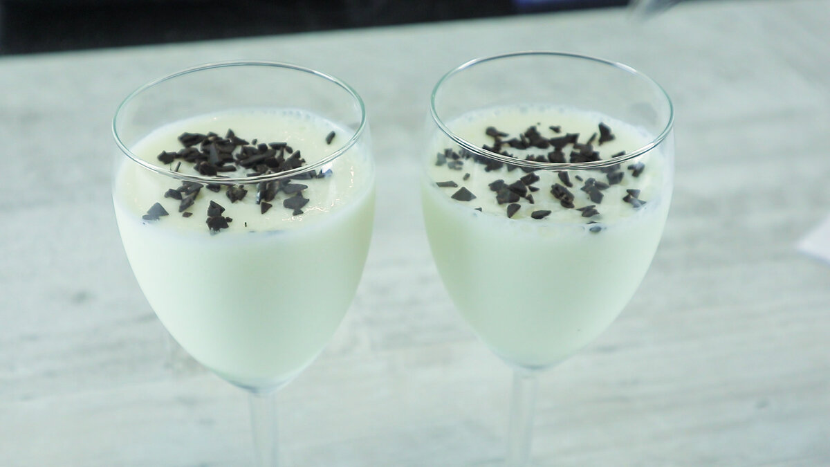 Десерт из кефира