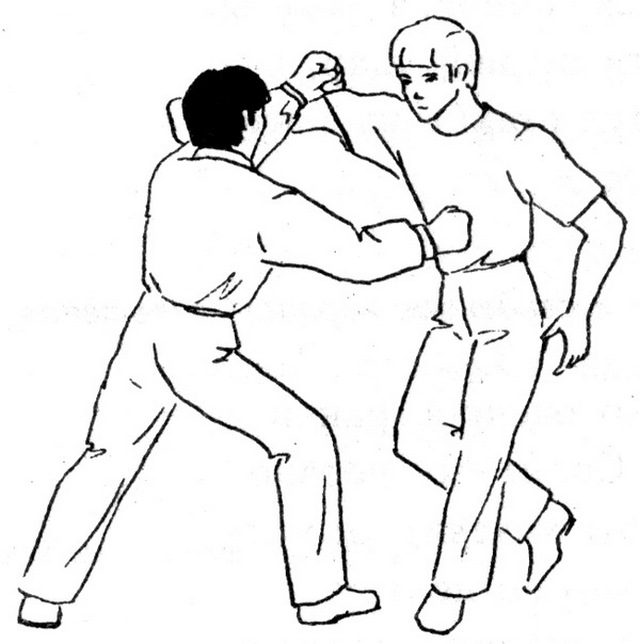 Удар в солнечное сплетение.                                                                    Источник: Яндекс Картинки.