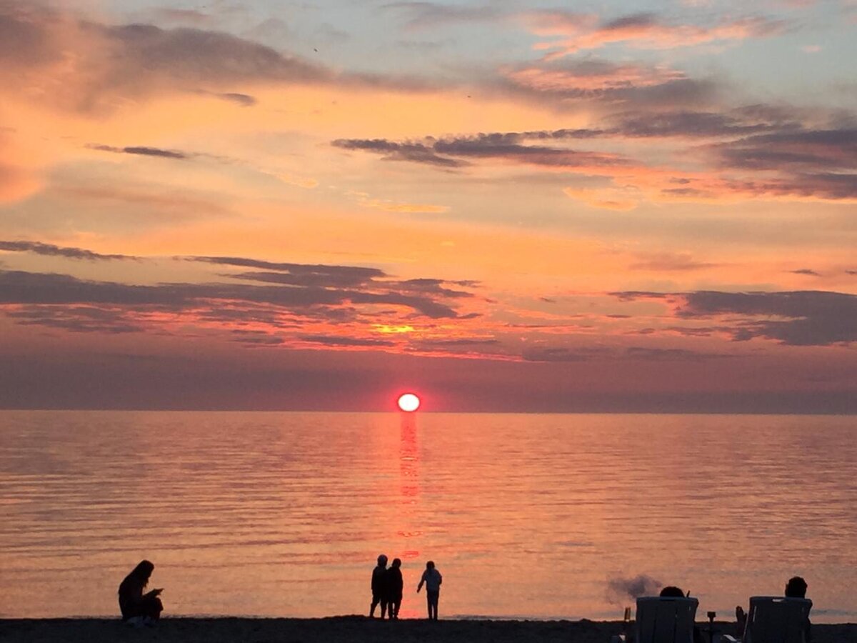 Закаты в Калининградской области - закачаешься! 