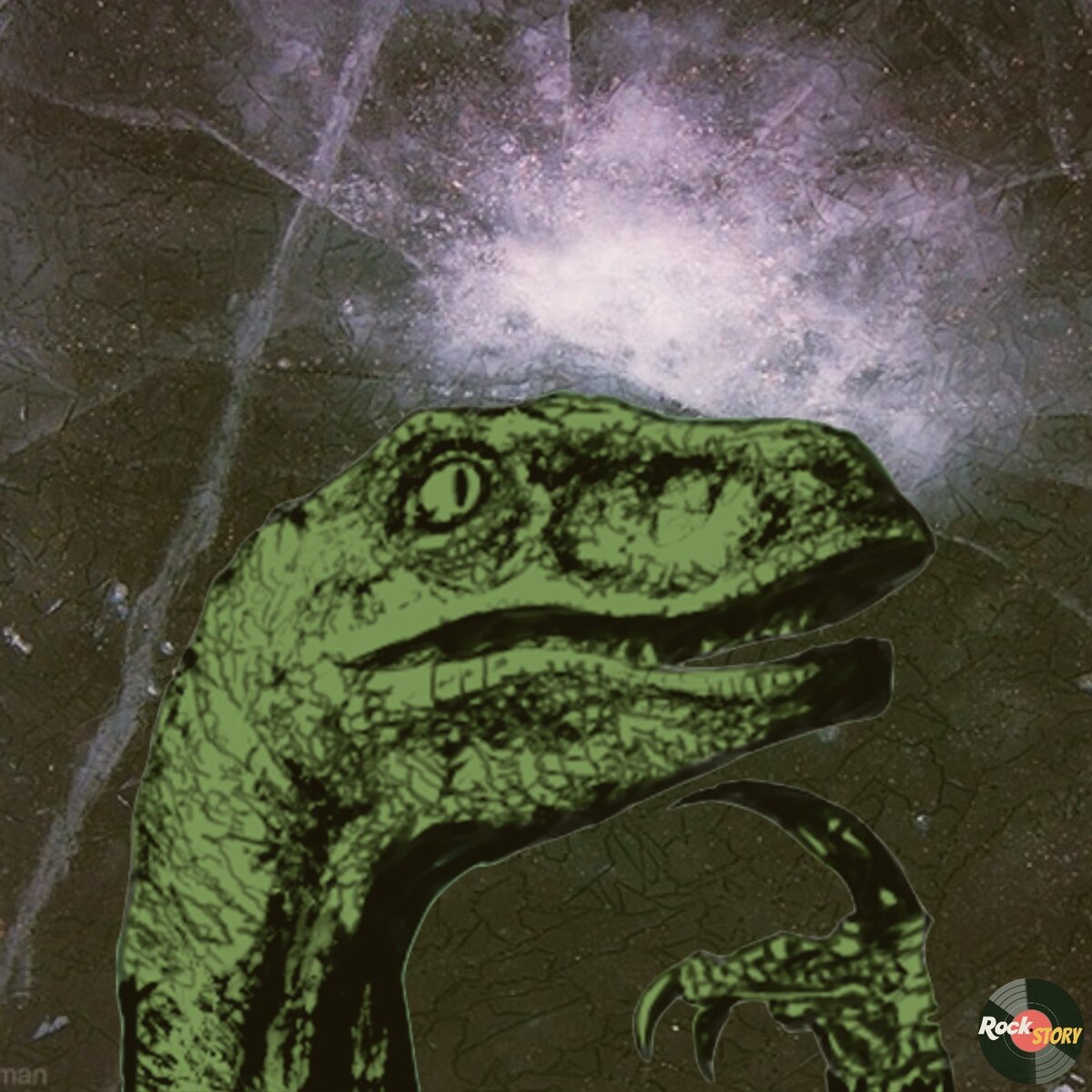 На фотографии: Раптор-философ 