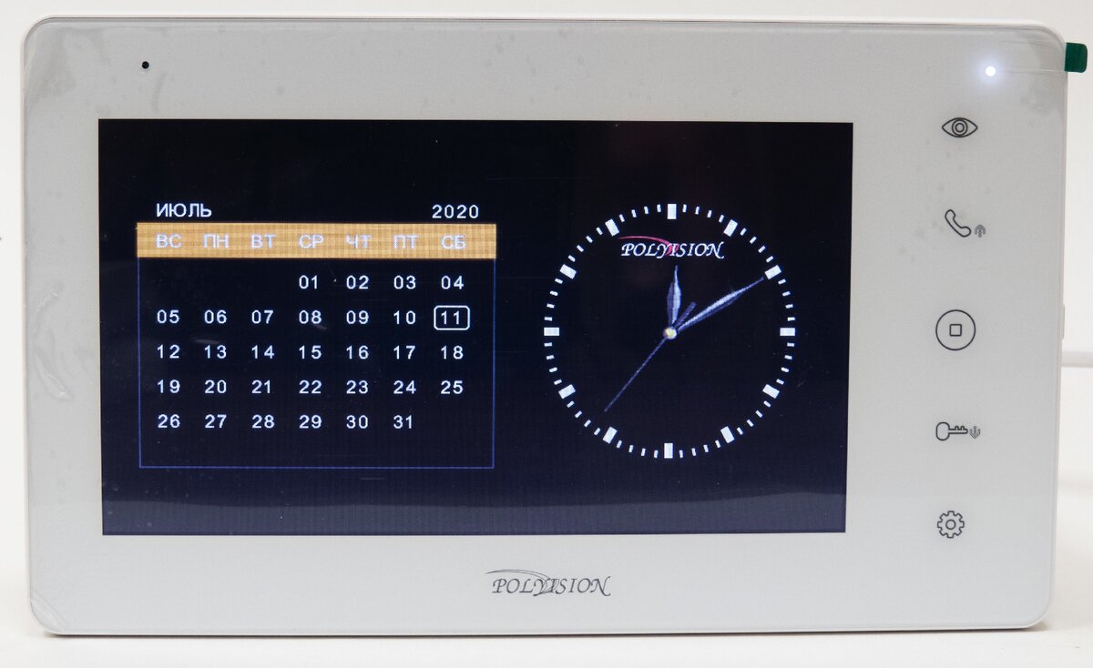 Обзор AHD-монитора домофона Polyvision PVD-07S-HD v.8.1 | Связь и  безопасность | Дзен