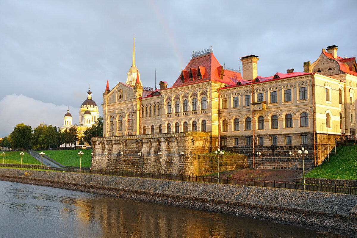 В прошлом хлебная биржа, сейчас музей города Рыбинска