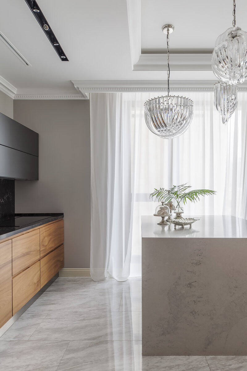 Кухня — Nika шпон Орех американский мат.