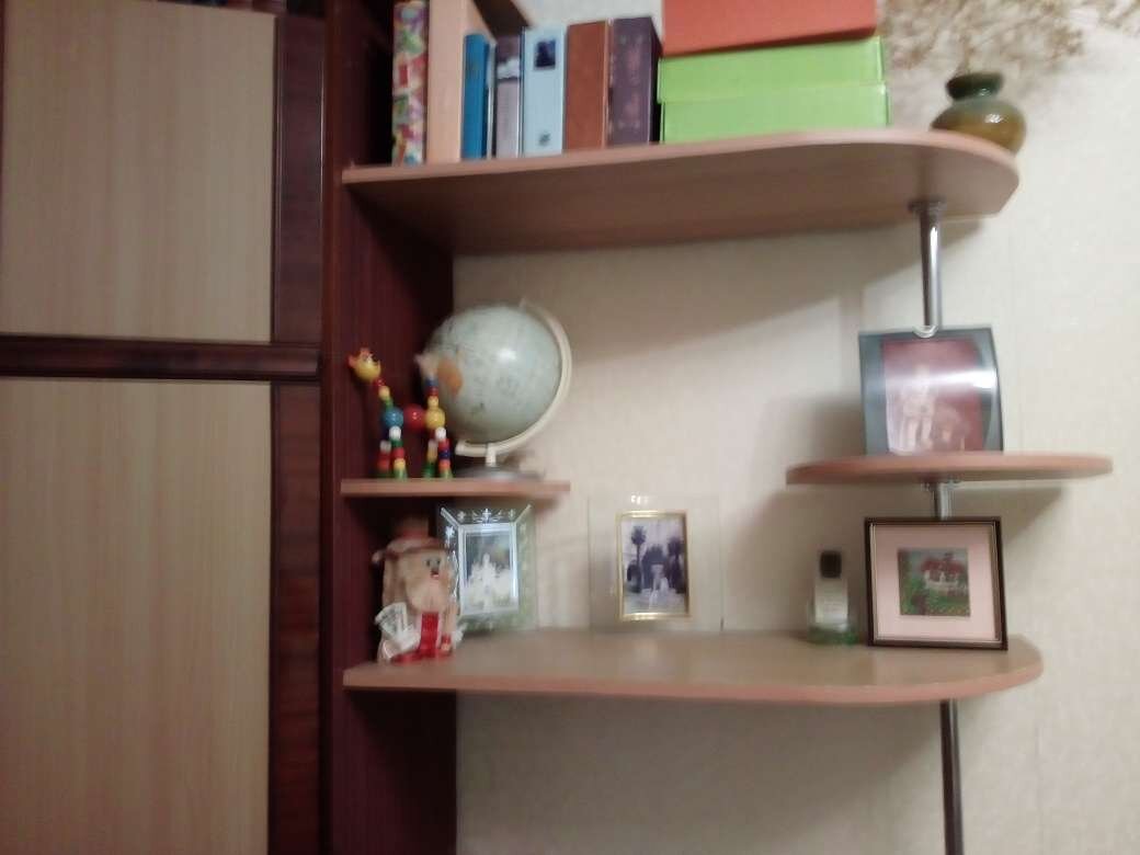 Открытые полки сверху