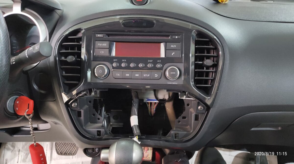 Замена магнитолы - Nissan Juke (1G), 1,6 л, 2012 года автозвук DRIVE2