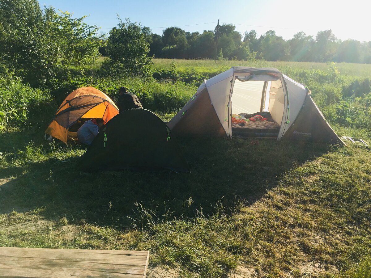 Наши палатки 