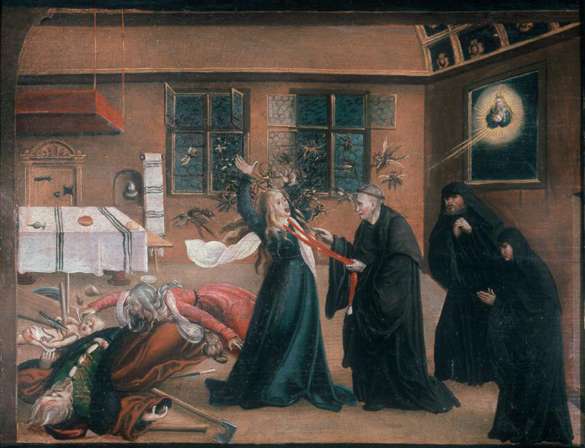 Изгнание демонов. Картинка взята из открытых источников