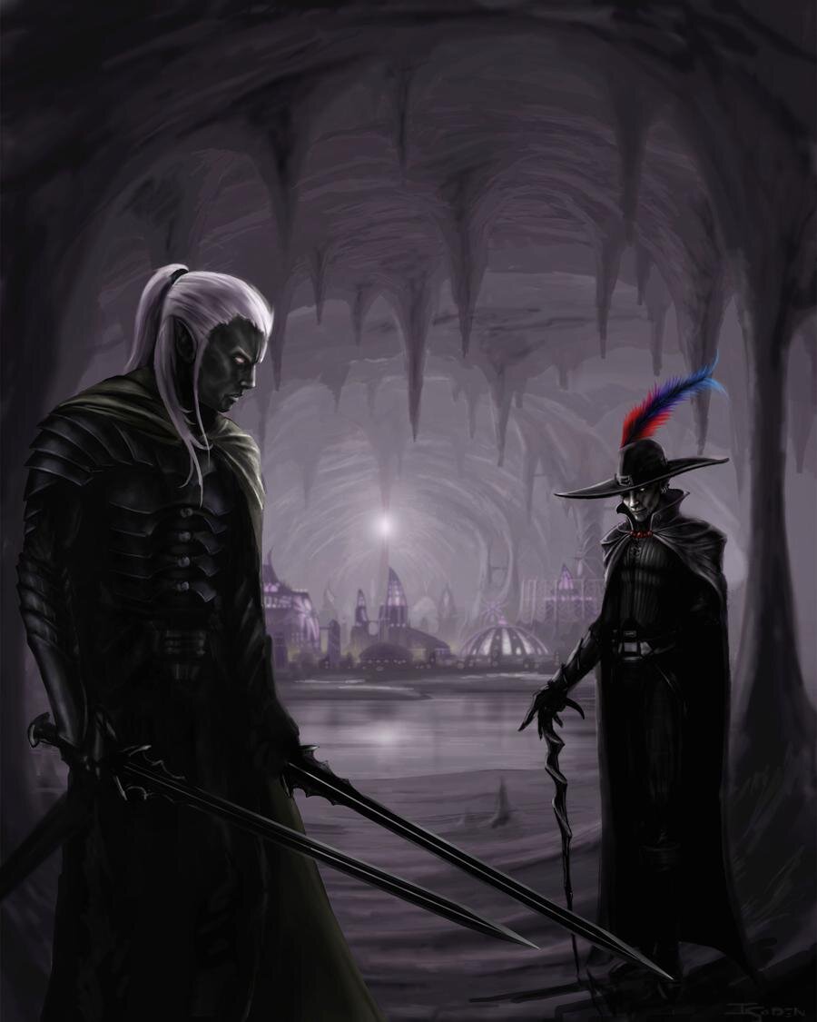 Закнафейн и Джарлаксл