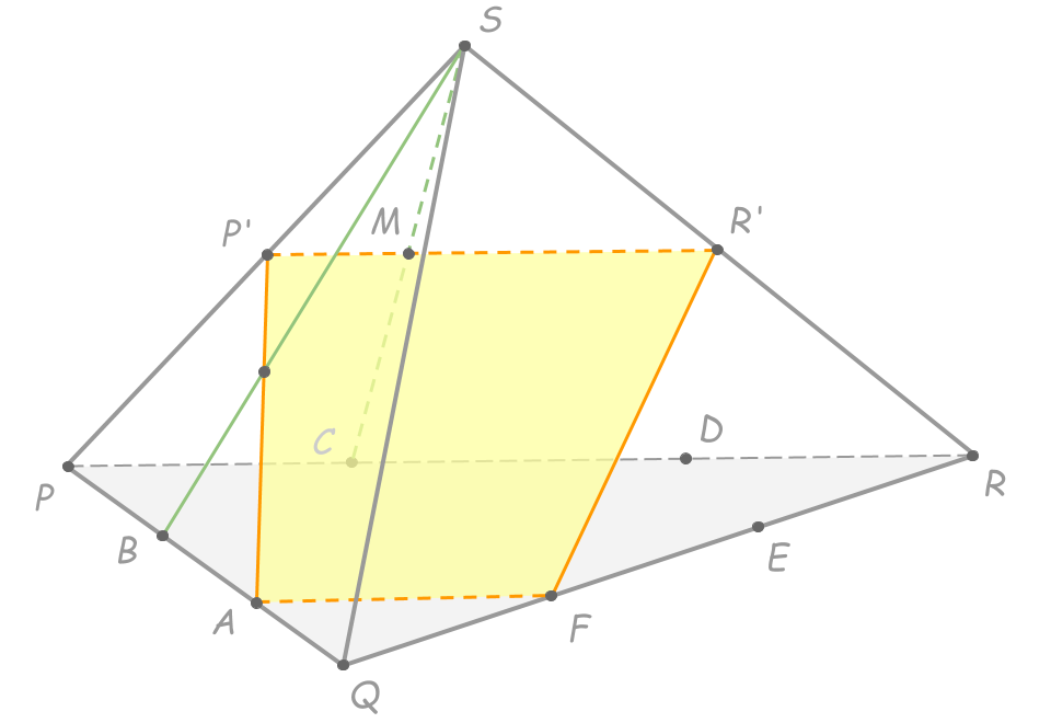 Обьём правильной шестиугольной пирамиды и формула онлайн.