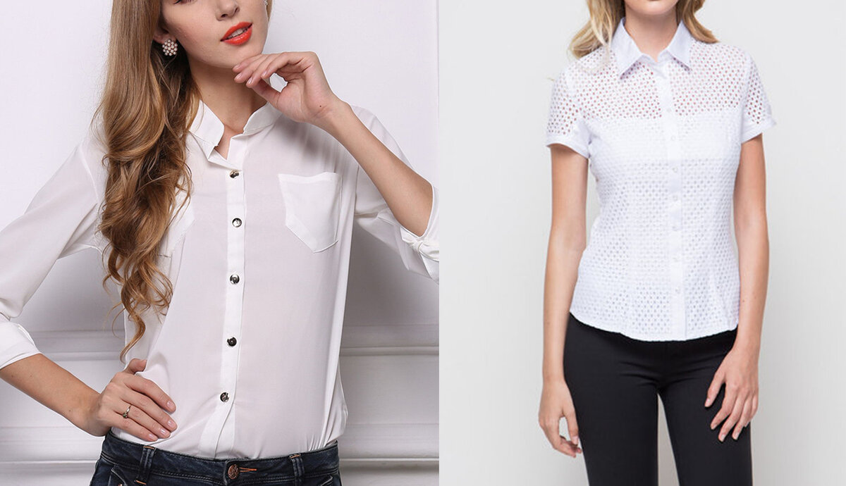 Блузка VS рубашка
