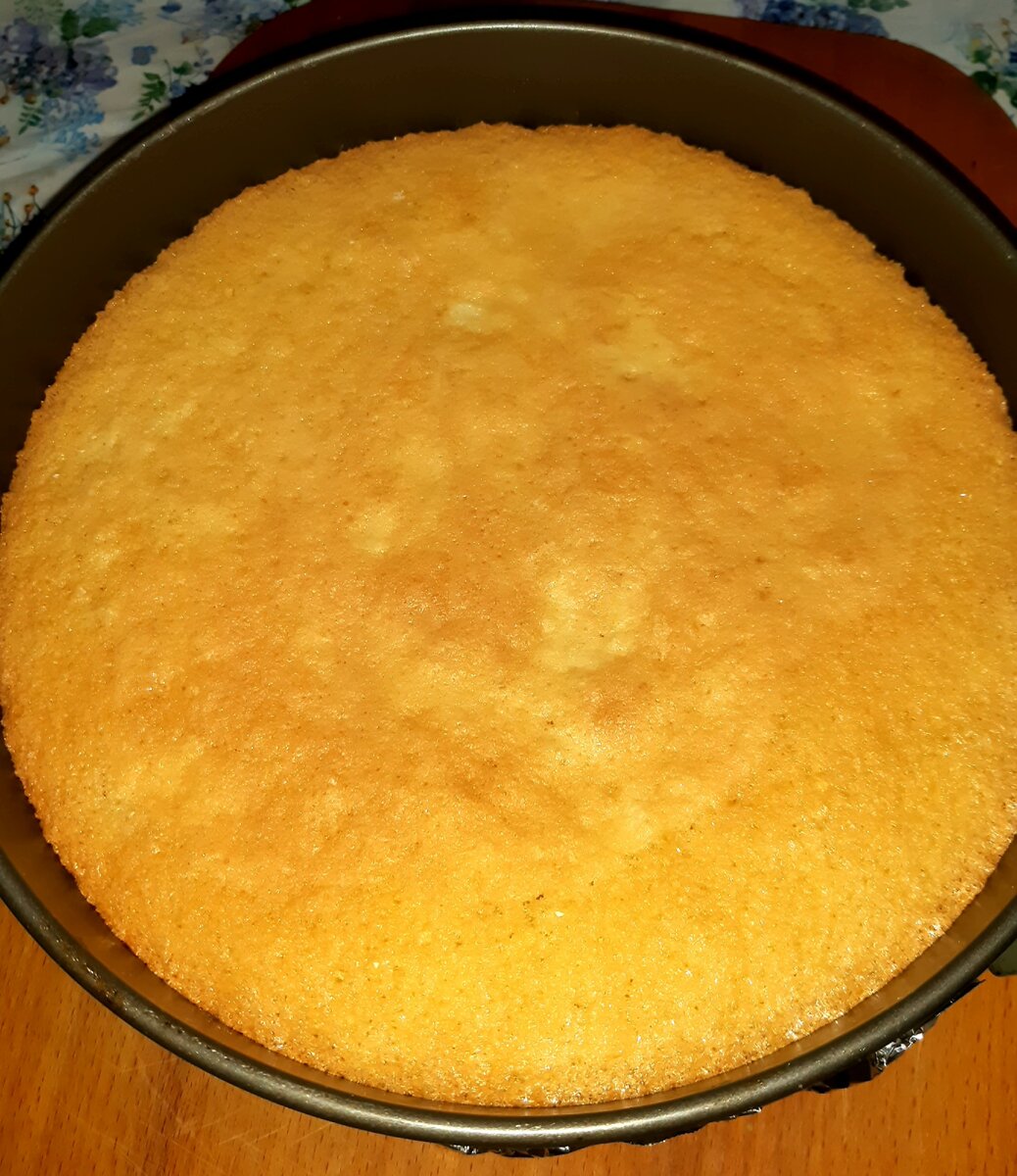 Домашний бисквит