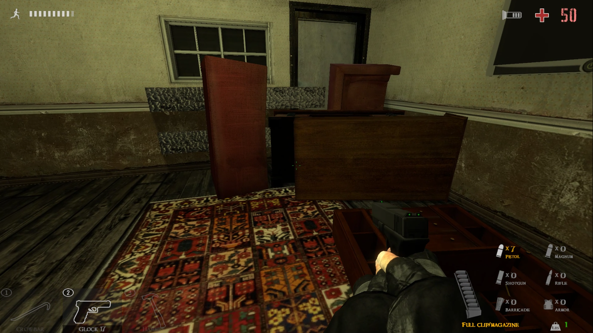 Баррикада в игре Zombie Panic! Sourse 