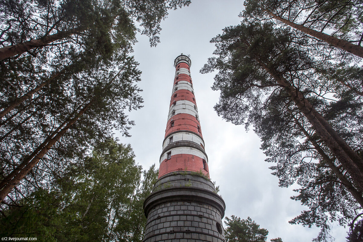 Осиновецкий маяк. Ленинградская область. Фото автора статьи   