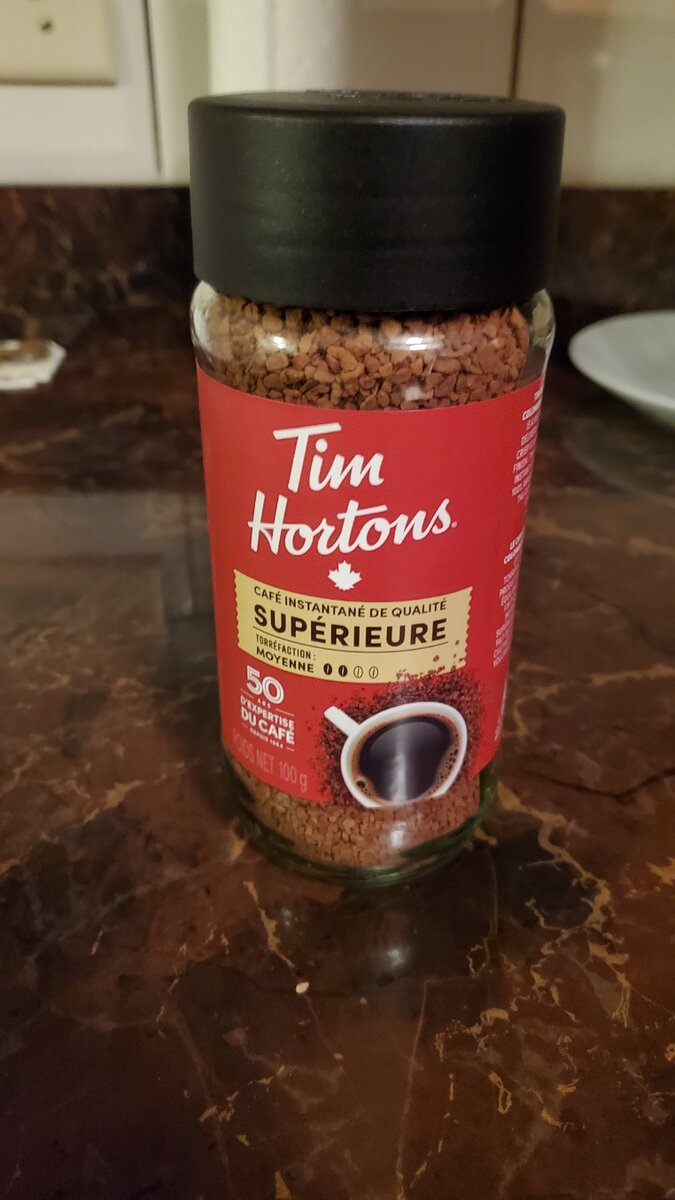 Канадский растворимый кофе Tim Hortons
