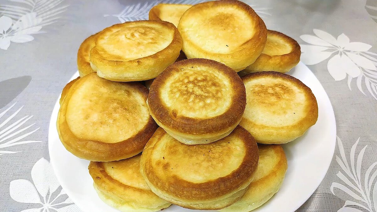 Панкейки на кефире пышные с содой