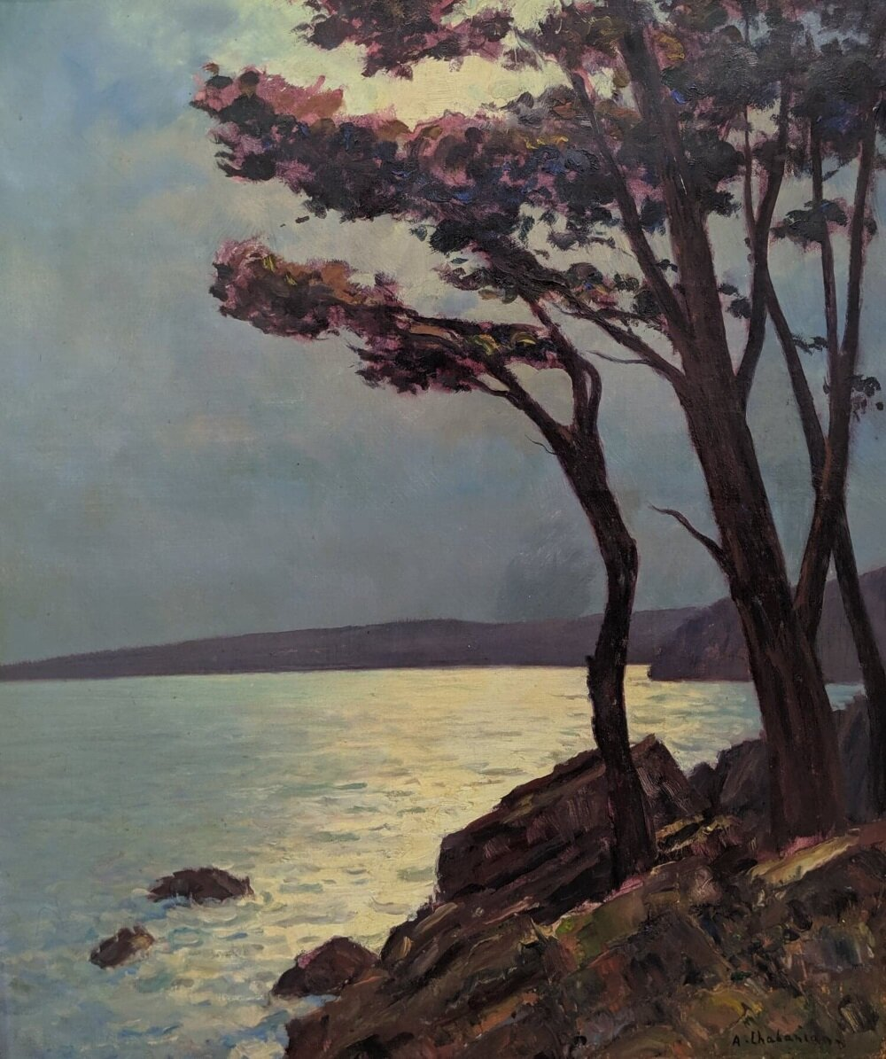 Арсен Шабанян. «Лунный свет», 1920-е. Из частного собрания. Источник: mooradiangallery