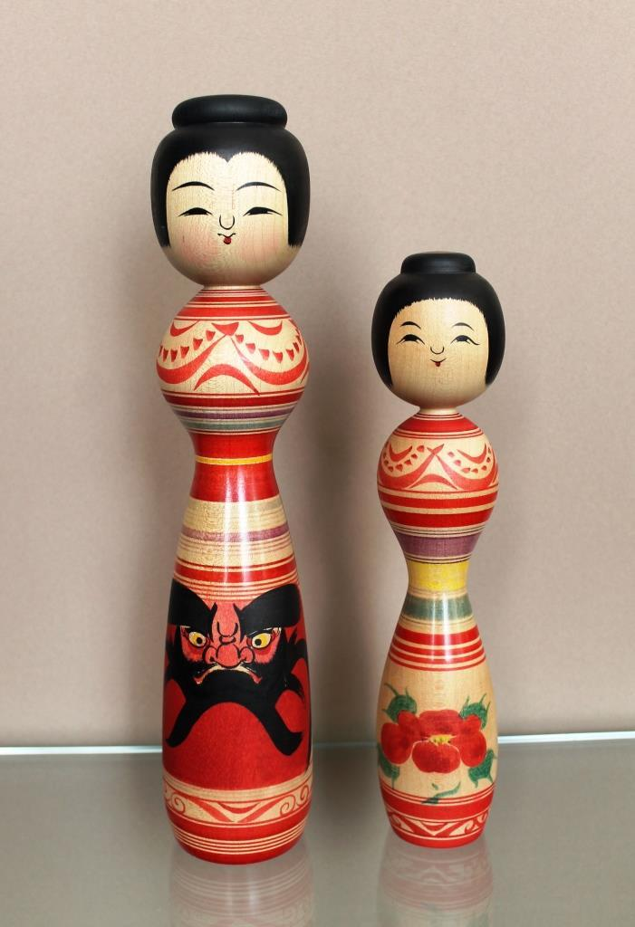 Японская кукла kokeshi (кокэси). Фотография: fuji-san.ru