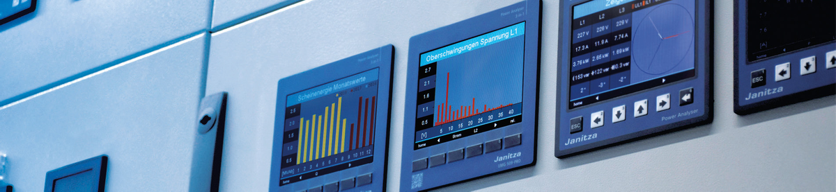 Контрольно-измерительные приборы JANITZA (щитовые приборы ПКЭ)