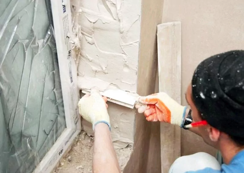 Как сделать откос стены. Как сделать откос стены. Откосы из гипсокартона для пластиковых окон технология. Короб оконного откоса фр 8ц. Оштукатуривание внутренних откосов.