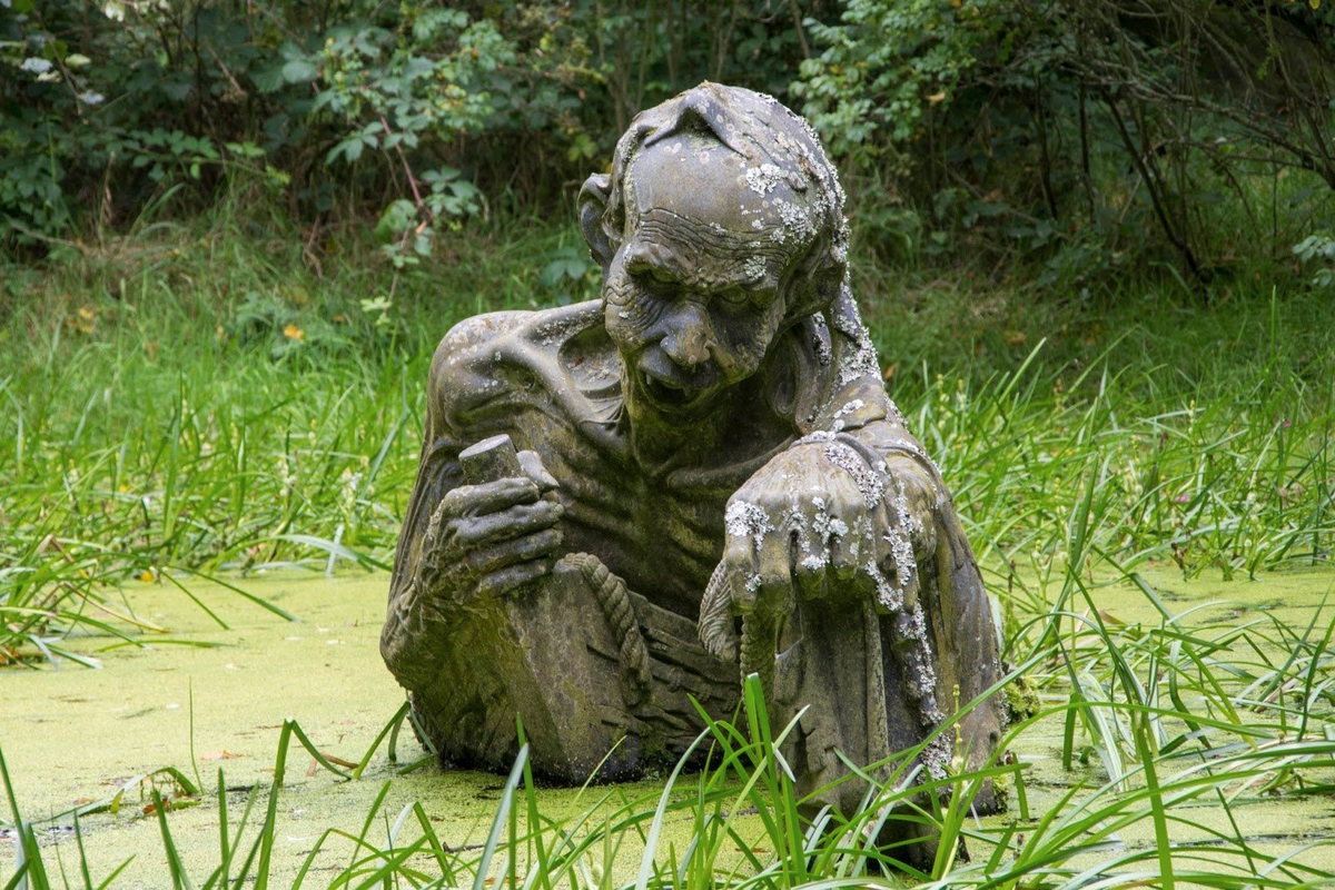 Ужасный сад. Парк скульптур «путь Виктории», Уиклоу, Ирландия. Путь Виктории сад скульптур в Ирландии. Путь Виктории», Уиклоу, Ирландия. Парк скульптур Виклоу Ирландия.