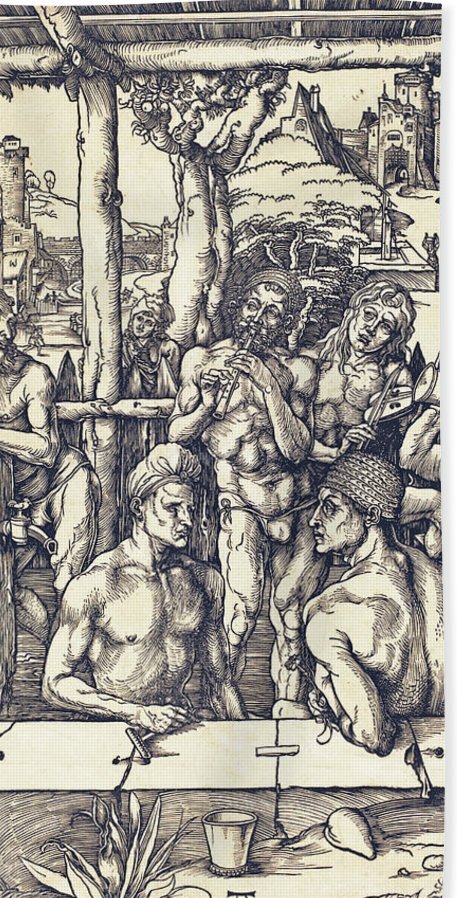 А. Дюрер. "Мужская баня".