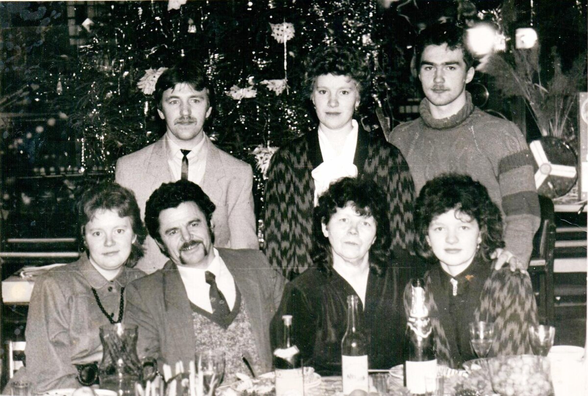 Наша семья. Маме 55 лет