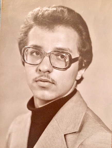 Я-первокурсник (сентябрь 1979 года). Фото из семейного архива.