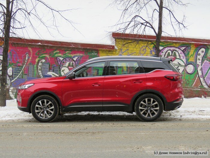 Chery Tiggo 7 Pro - один из самых популярных китайских автомобилей в России по итогам 2021 года (фото автора)