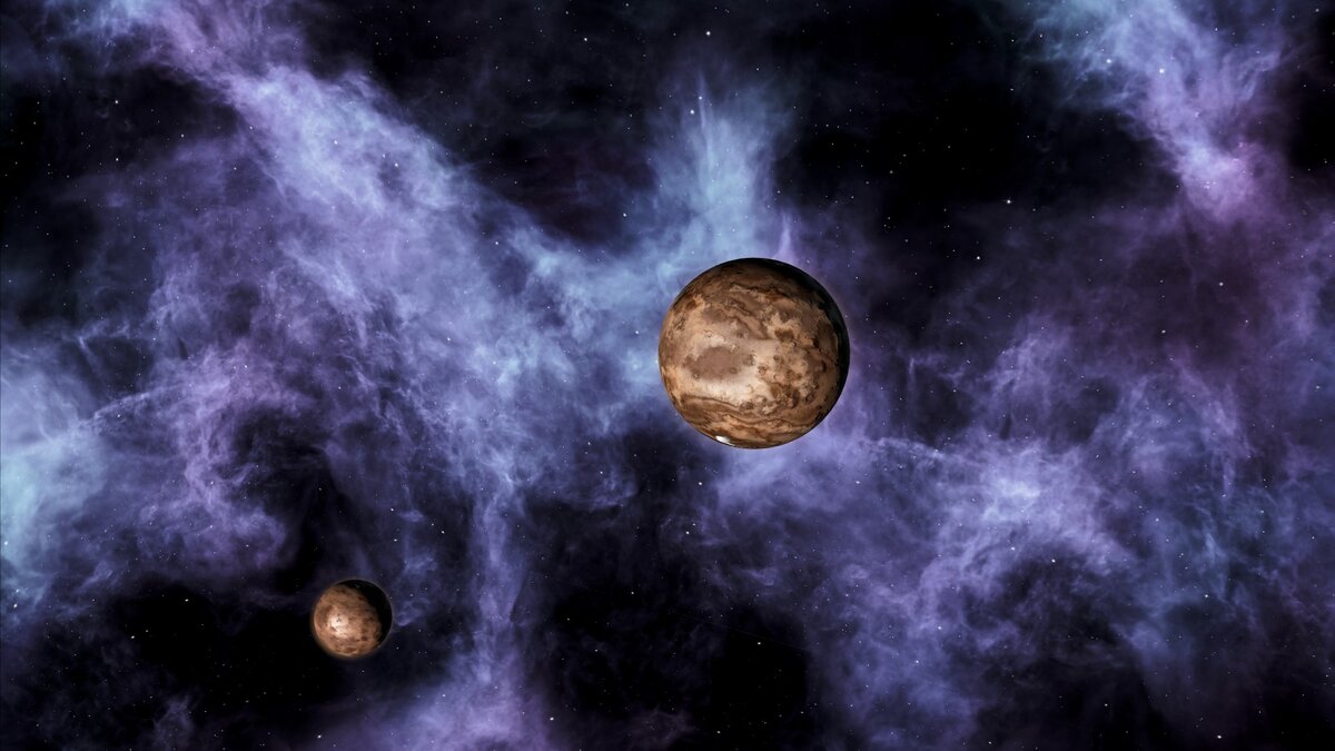 Опустошённая энергонами планета