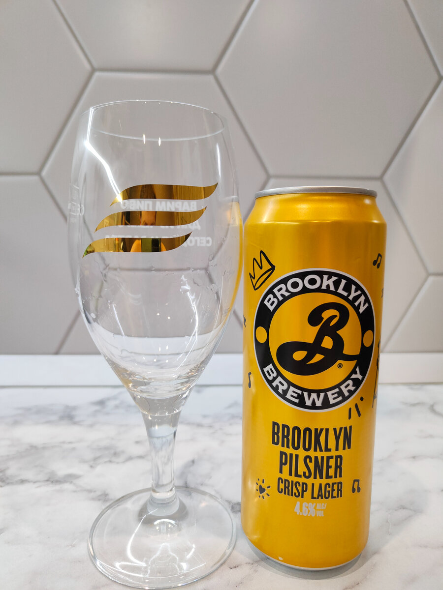 Пиво от Балтики "Brooklyn Pilsner Crisp Lager"