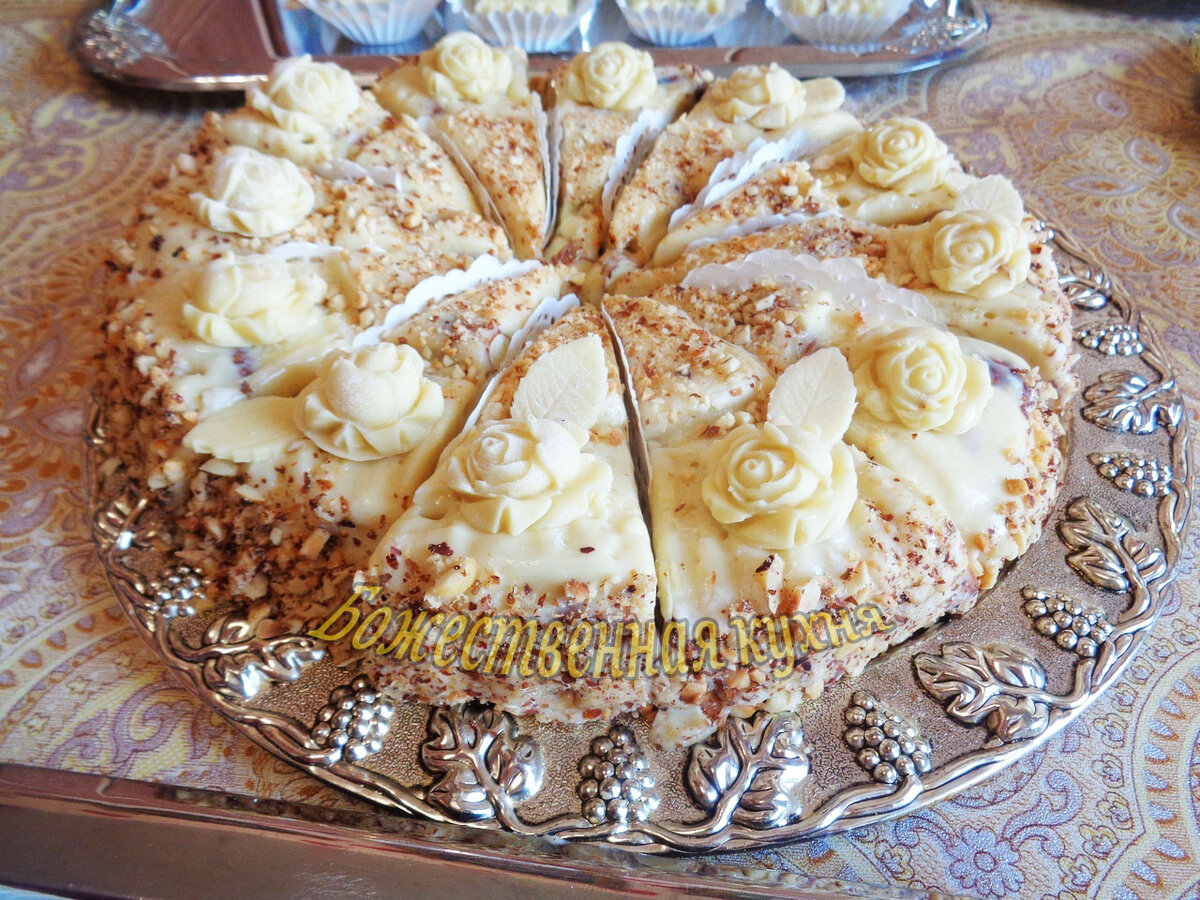 Домашнее пирожное Бурфи