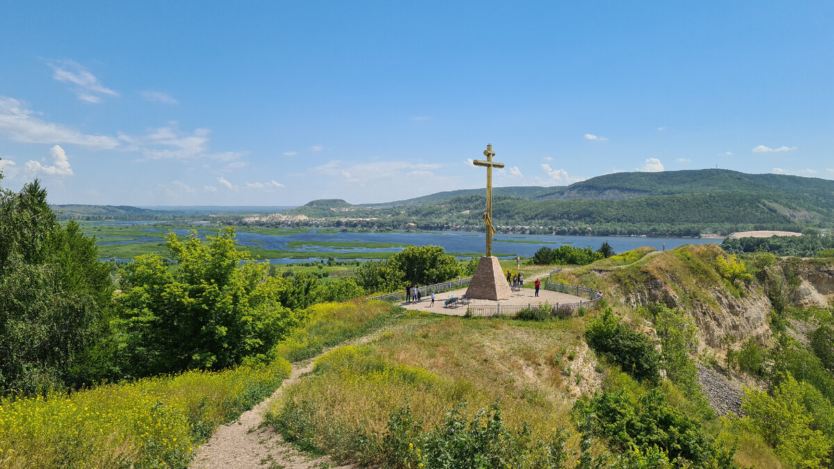 Царев курган самара карта