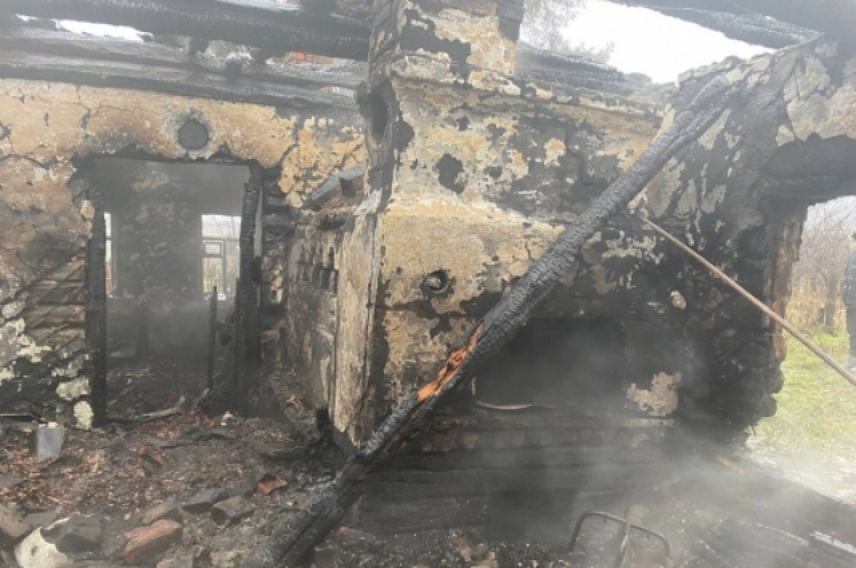    При пожаре в селе Невежкино погиб 76-летний пенсионер