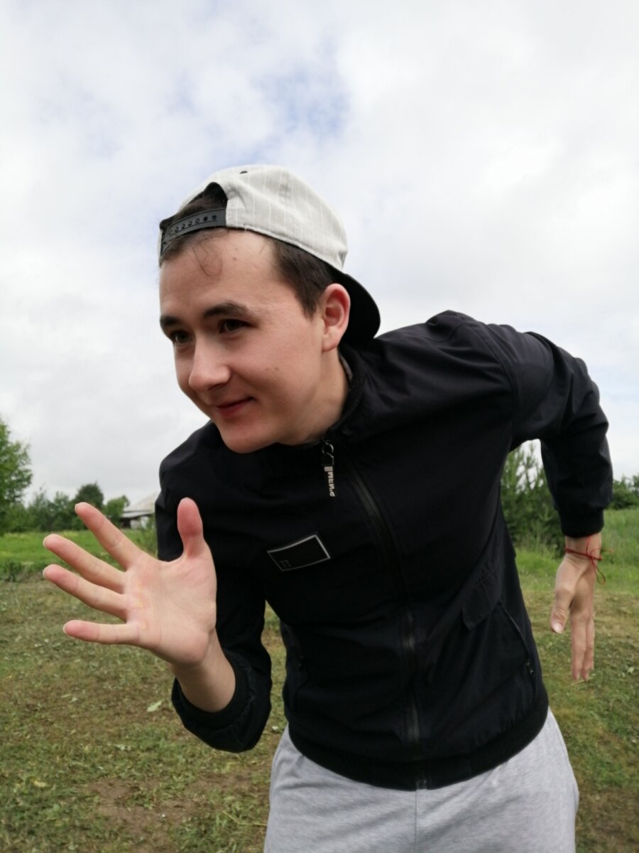 Всем привет! А вот и я перед бегом.