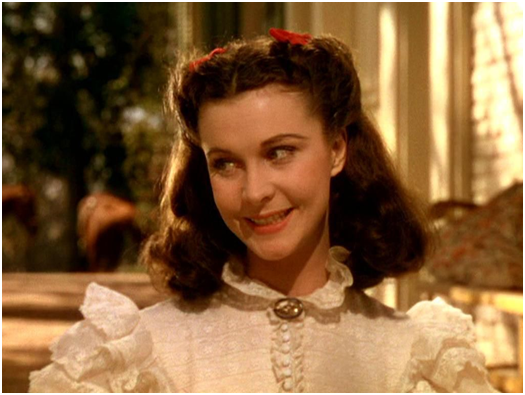 Скарлетт в исполнении Вивьен Ли