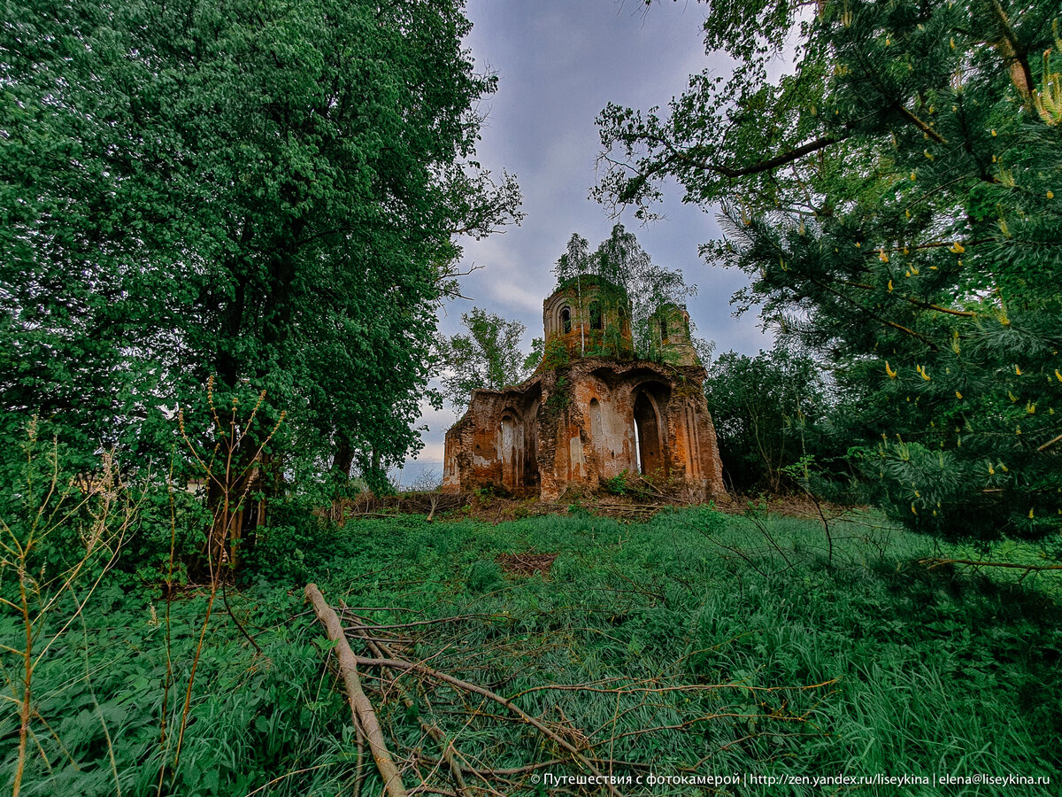 Заброшенный храм старый Оскол