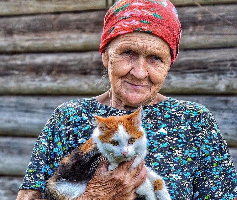 Провожала нас бабушка Арина.... (фото из открытых источников)