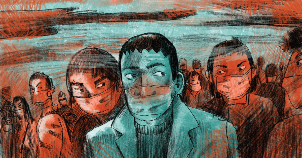 Добровольное ношение масок - признак смирения с любыми абсурдными указами.