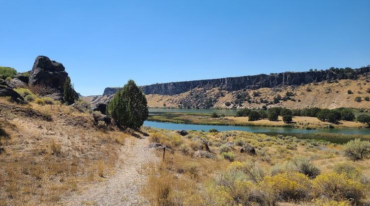 Национальный парк Massacre Rocks. Скриншот Google.Карты