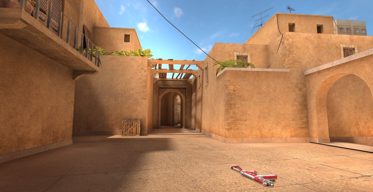 SandStone популярная карта в Standoff 2