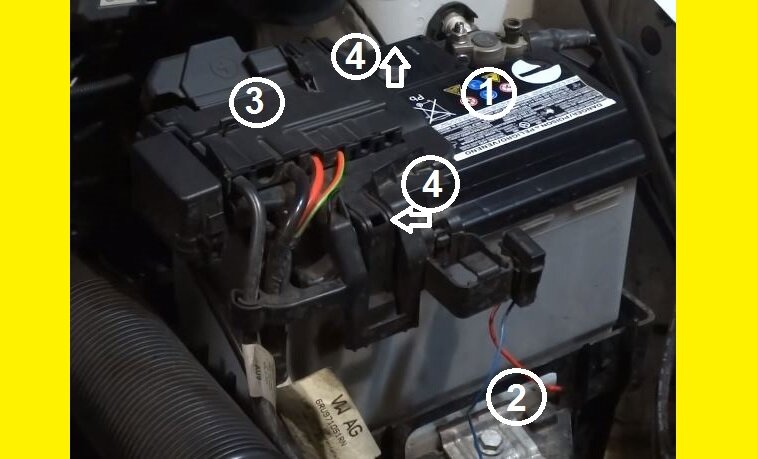 Как снять аккумулятор на фольксваген поло седан Меняю аккумулятор на Volkswagen Polo Sedan. Что для этого потребуется и как это 