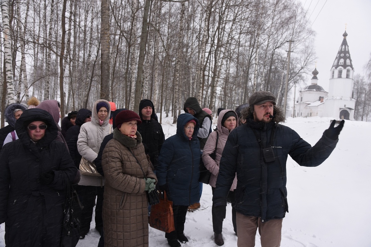 Плёсский снегопад