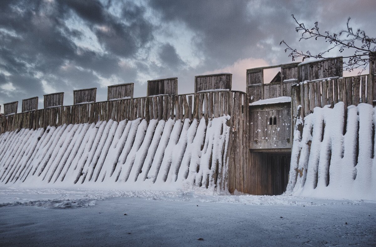 Круглые крепости (форты) викингов -  "кольцевые" укрепления, или военные "базы", построенным в Дании и Швеции.-2