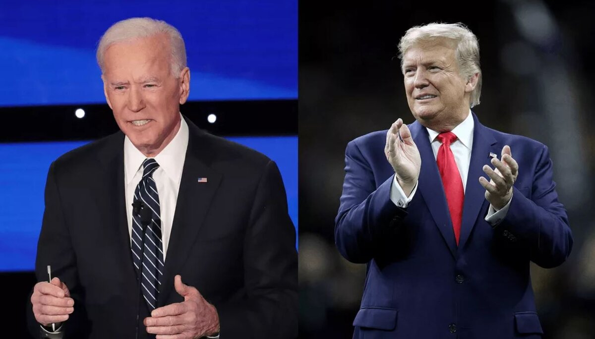 Трамп и Байден