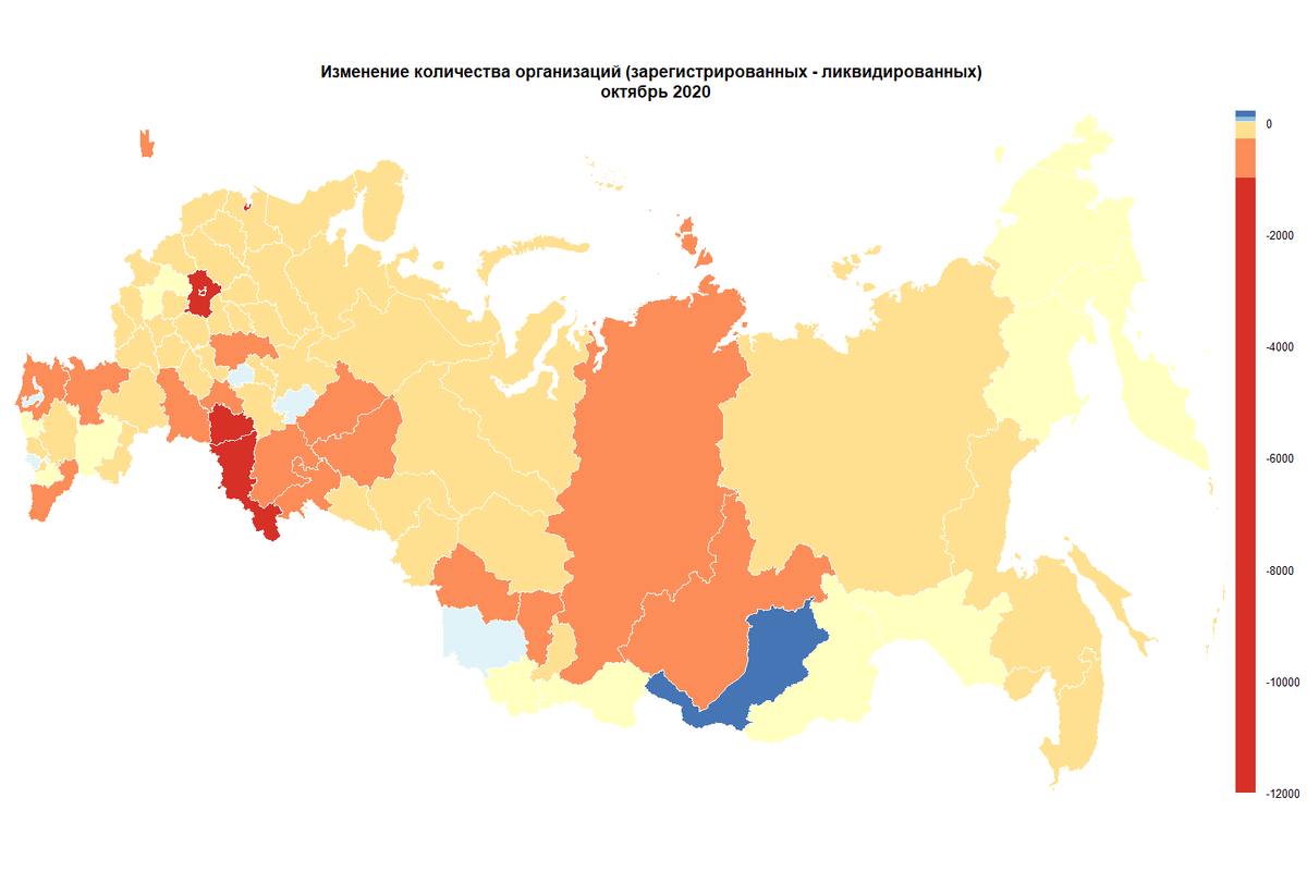 Данные Росстата, графика автора
