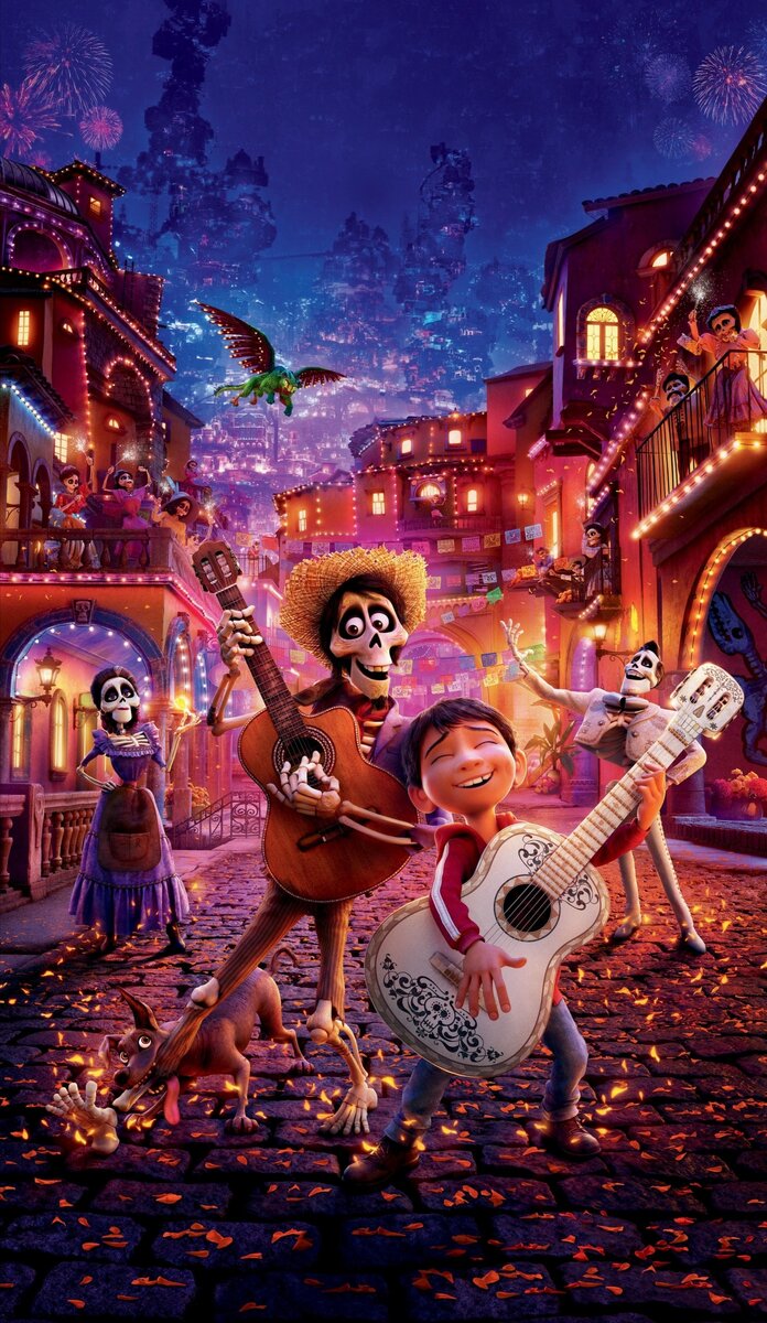 Изображения взято из мультфильма Тайна Коко. 