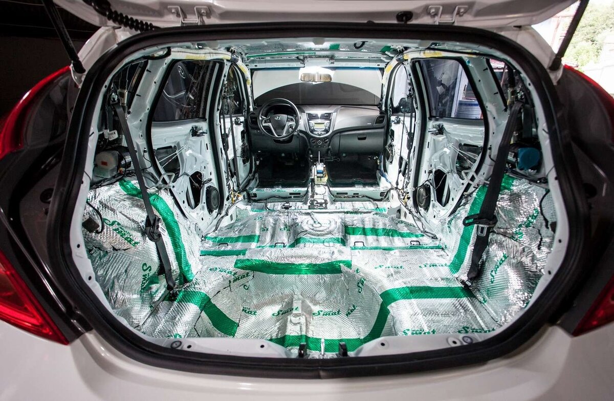 Шумоизоляция авто