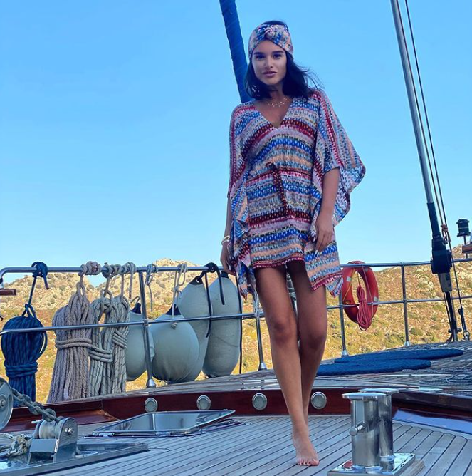 Шестой отпуск Ксении Бородиной за год в Турции