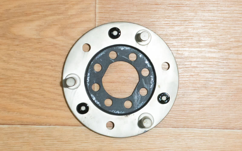 Основная плата сцепления с резиновыми буферами. Фото @gilerarunner.ru