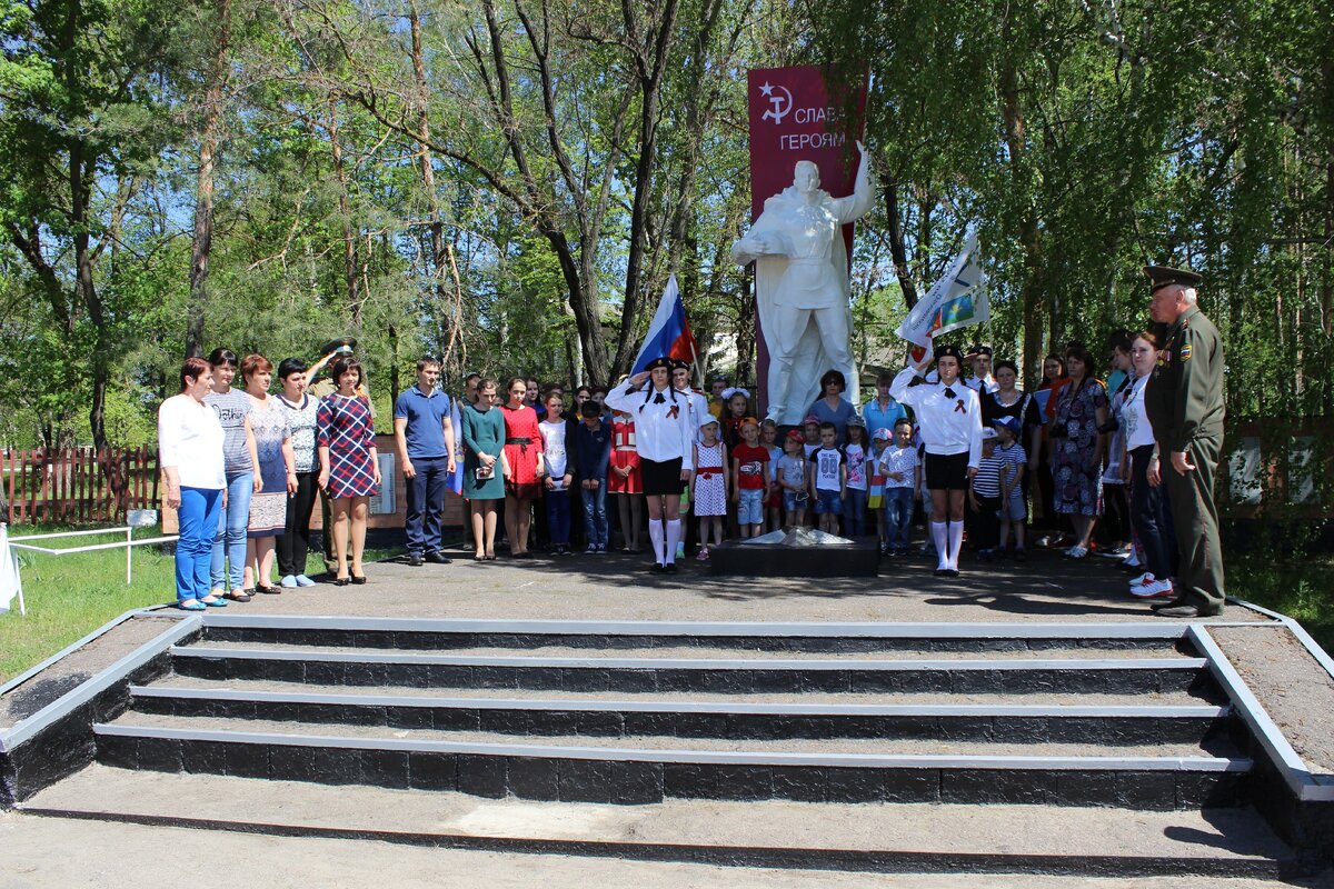 Митинг в Марьевке